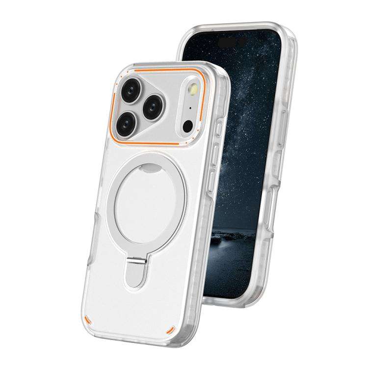 Colorful 2 in 1 MagSafe Ring Holder Phone Case, For iPhone 17e / 16e, For iPhone 17 Pro Max, For ...
