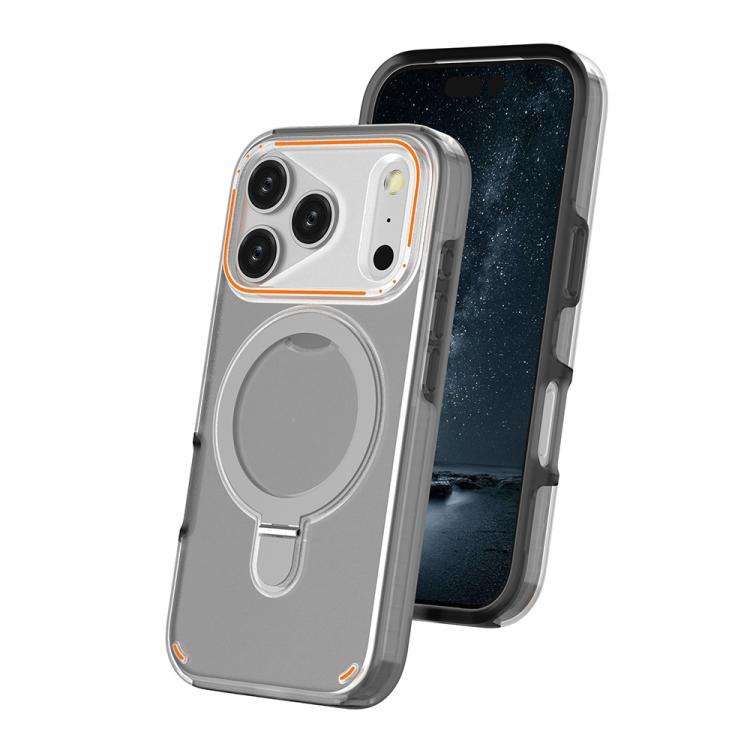 Colorful 2 in 1 MagSafe Ring Holder Phone Case, For iPhone 17e / 16e, For iPhone 17 Pro Max, For ...