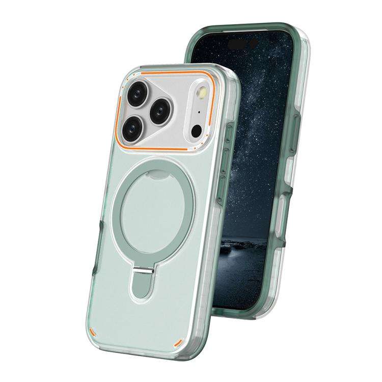 Colorful 2 in 1 MagSafe Ring Holder Phone Case, For iPhone 17e / 16e, For iPhone 17 Pro Max, For ...