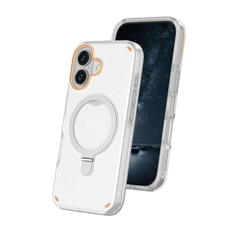 Colorful 2 in 1 MagSafe Ring Holder Phone Case, For iPhone 17e / 16e, For iPhone 17 Pro Max, For ...