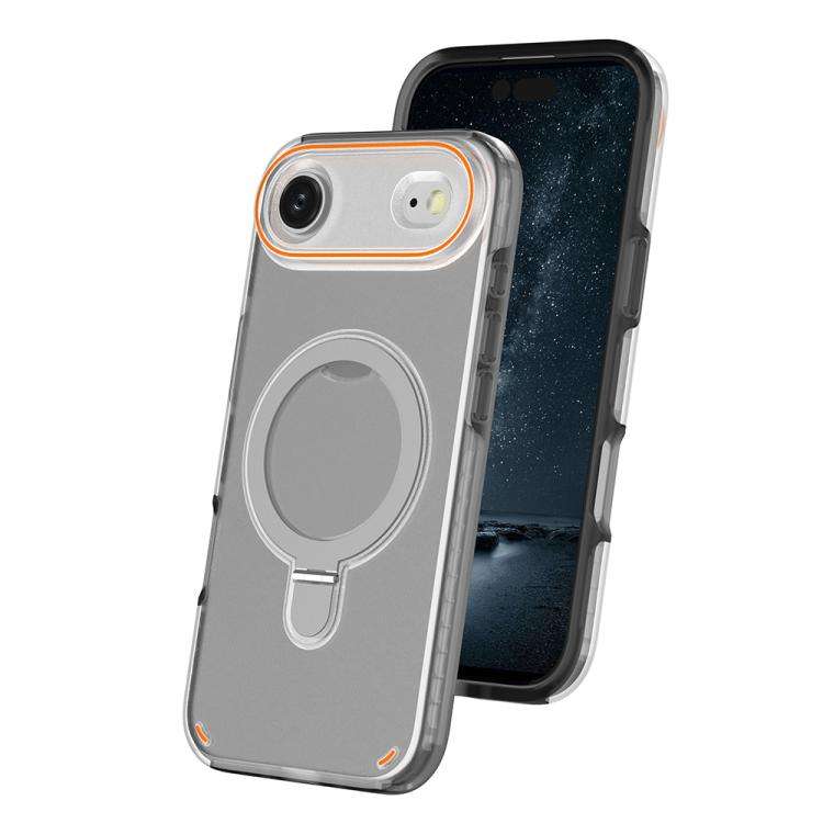 Colorful 2 in 1 MagSafe Ring Holder Phone Case, For iPhone 17e / 16e, For iPhone 17 Pro Max, For ...