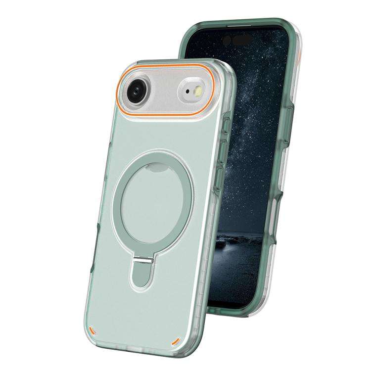 Colorful 2 in 1 MagSafe Ring Holder Phone Case, For iPhone 17e / 16e, For iPhone 17 Pro Max, For ...