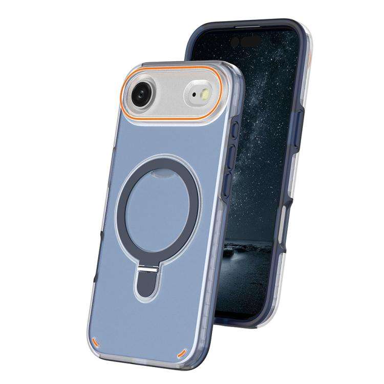 Colorful 2 in 1 MagSafe Ring Holder Phone Case, For iPhone 17e / 16e, For iPhone 17 Pro Max, For ...