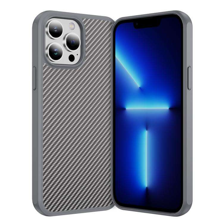 Carbon Fiber Texture Skin-feel MagSafe Phone Case, For iPhone 13 Pro Max, For iPhone 13 Pro
