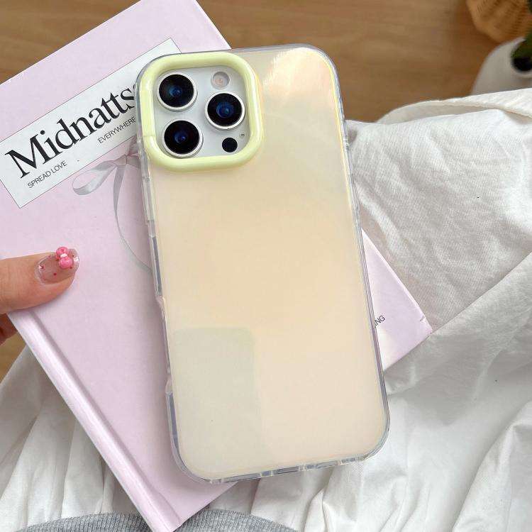Large Camera Frame Vibrant Jelly Color TPU + IMD Phone Case, For iPhone 18 Pro / 17 Pro, For iPho...
