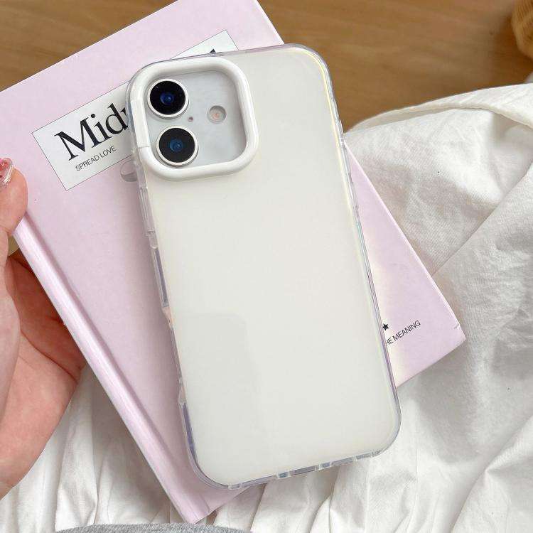 Large Camera Frame Vibrant Jelly Color TPU + IMD Phone Case, For iPhone 18 Pro / 17 Pro, For iPho...