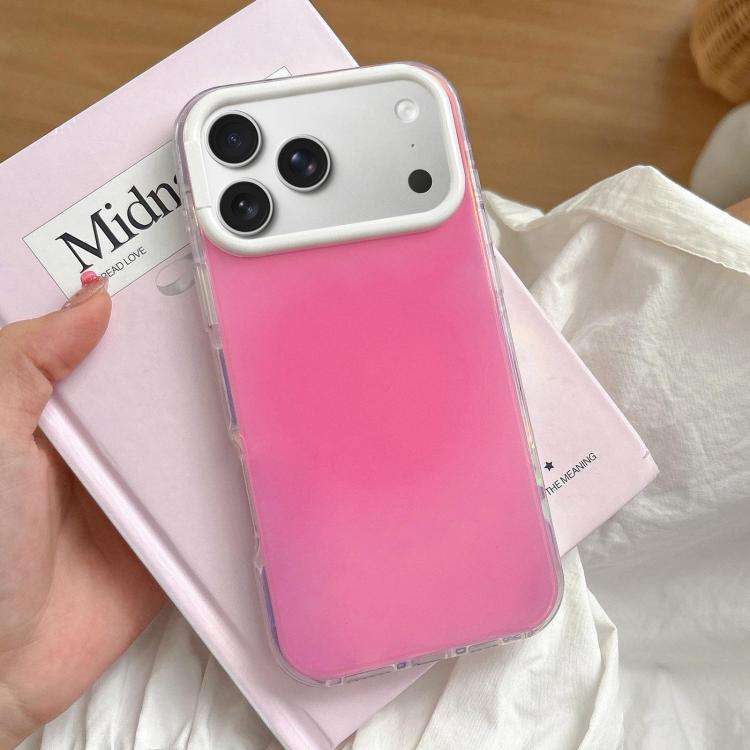 Large Camera Frame Vibrant Jelly Color TPU + IMD Phone Case, For iPhone 18 Pro / 17 Pro, For iPho...