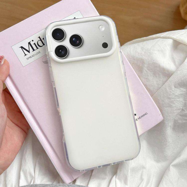 Large Camera Frame Vibrant Jelly Color TPU + IMD Phone Case, For iPhone 18 Pro / 17 Pro, For iPho...