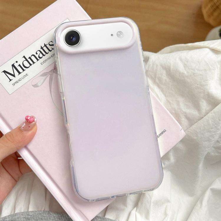 Large Camera Frame Vibrant Jelly Color TPU + IMD Phone Case, For iPhone 18 Pro / 17 Pro, For iPho...