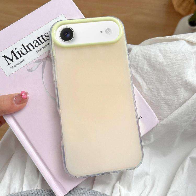 Large Camera Frame Vibrant Jelly Color TPU + IMD Phone Case, For iPhone 18 Pro / 17 Pro, For iPho...