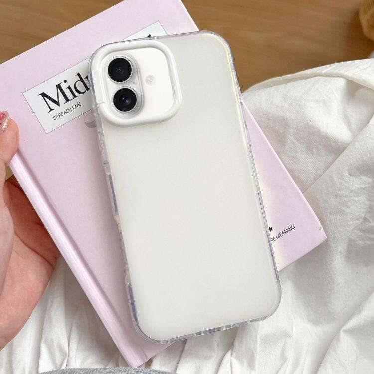 Large Camera Frame Vibrant Jelly Color TPU + IMD Phone Case, For iPhone 18 Pro / 17 Pro, For iPho...