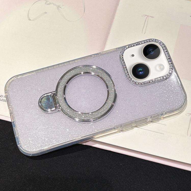 Gradient Glitter Diamonds MagSafe Phone Case, For iPhone 15 Pro Max, For iPhone 15 Pro, For iPhon...