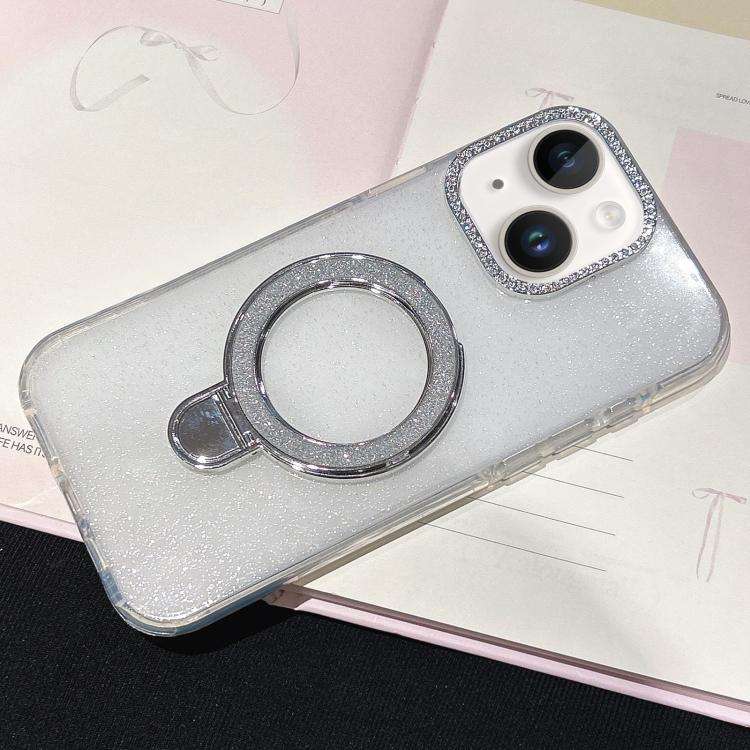 Gradient Glitter Diamonds MagSafe Phone Case, For iPhone 15 Pro Max, For iPhone 15 Pro, For iPhon...