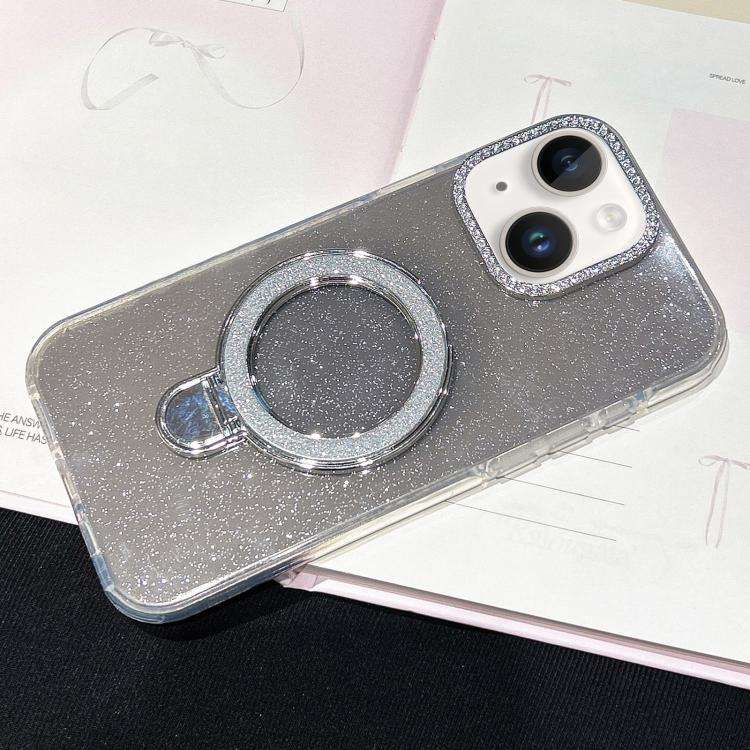Gradient Glitter Diamonds MagSafe Phone Case, For iPhone 15 Pro Max, For iPhone 15 Pro, For iPhon...