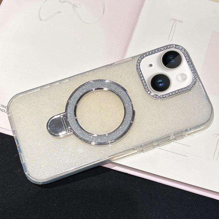 Gradient Glitter Diamonds MagSafe Phone Case, For iPhone 15 Pro Max, For iPhone 15 Pro, For iPhon...