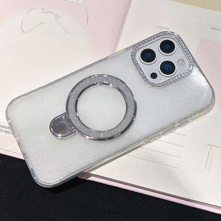 Gradient Glitter Diamonds MagSafe Phone Case, For iPhone 15 Pro Max, For iPhone 15 Pro, For iPhon...