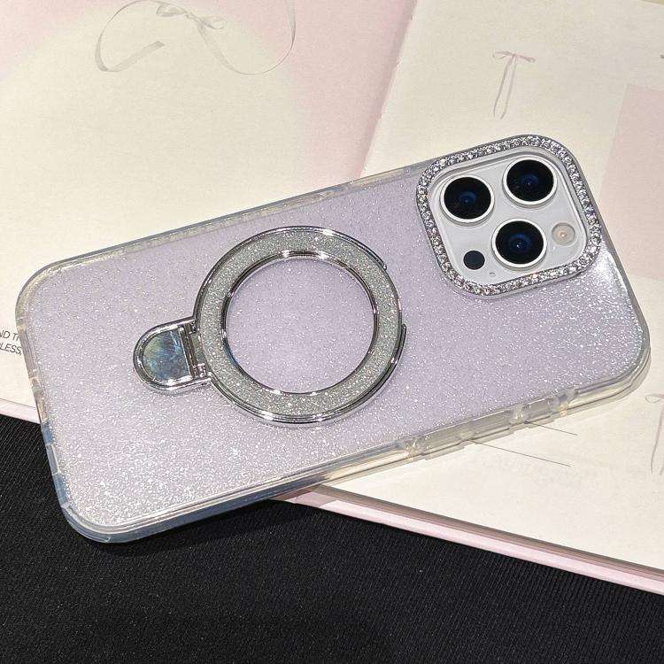 Gradient Glitter Diamonds MagSafe Phone Case, For iPhone 15 Pro Max, For iPhone 15 Pro, For iPhon...
