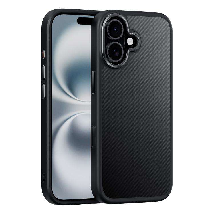 Carbon Fiber Kevlar MagSafe Magnetic Phone Case, For iPhone 17 Pro Max, For iPhone 17 Pro, For iP...