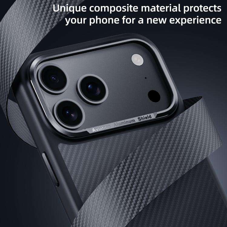 Carbon Fiber Kevlar MagSafe Magnetic Phone Case, For iPhone 17 Pro Max, For iPhone 17 Pro, For iP...