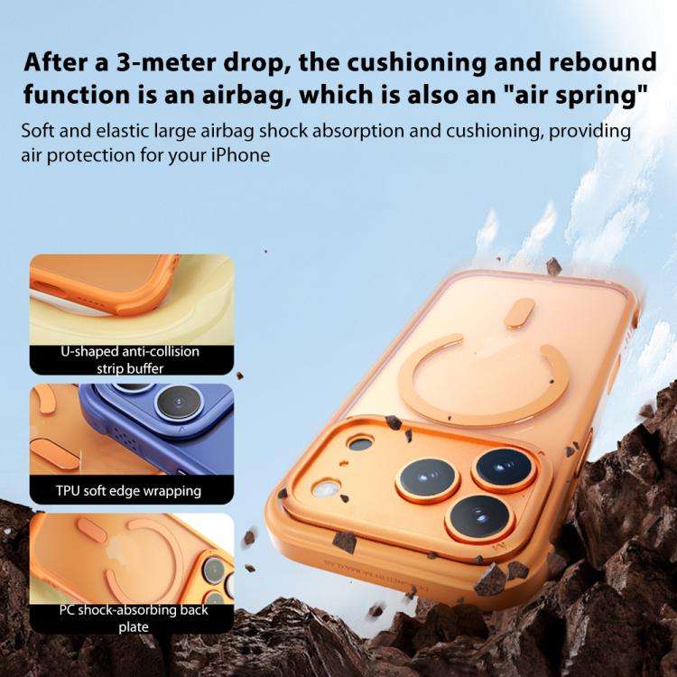 MOMAX Airbag Shockproof MagSafe Phone Case, For iPhone 17, For iPhone Air