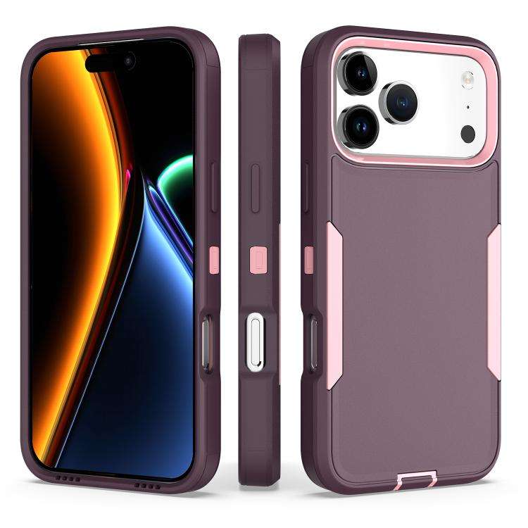 2 in 1 PC Hybrid TPU Phone Case, For iPhone 18 Pro / 17 Pro, For iPhone 18 Pro Max / 17 Pro Max, ...
