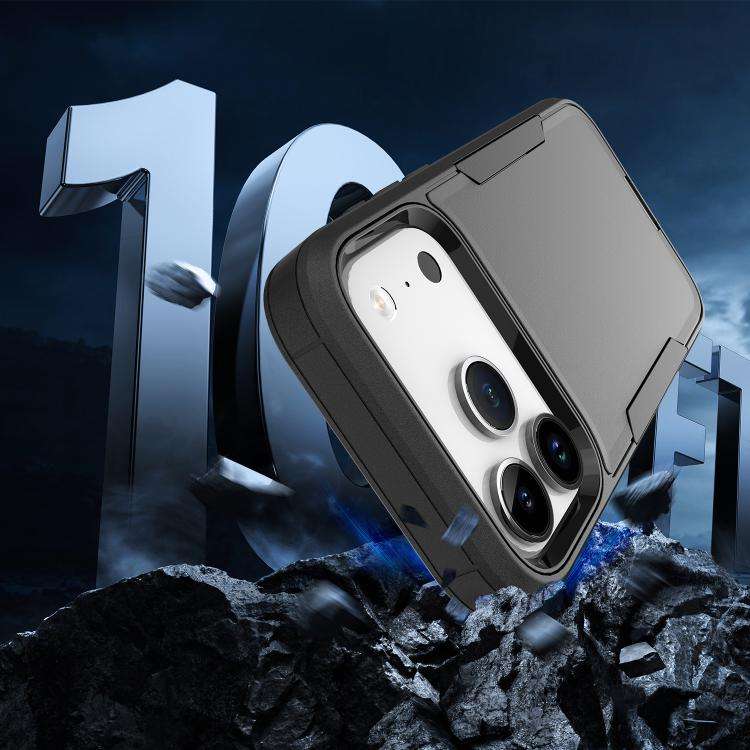2 in 1 PC Hybrid TPU Phone Case, For iPhone 18 Pro / 17 Pro, For iPhone 18 Pro Max / 17 Pro Max, ...
