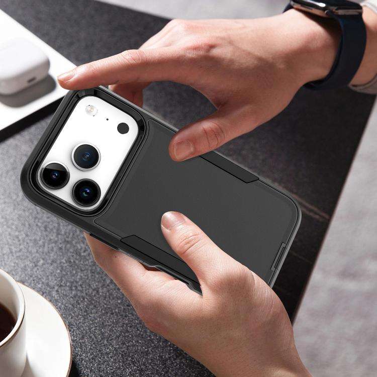 2 in 1 PC Hybrid TPU Phone Case, For iPhone 18 Pro / 17 Pro, For iPhone 18 Pro Max / 17 Pro Max, ...