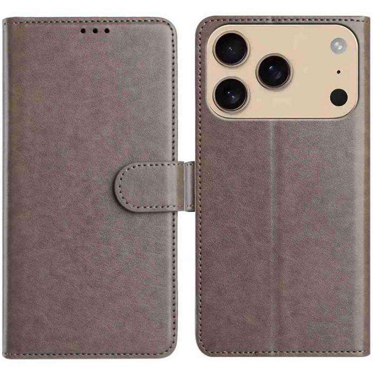 Lambskin 8-card Slot Leather Phone Case, For iPhone 18 Pro / 17 Pro, For iPhone 18 Pro Max / 17 P...
