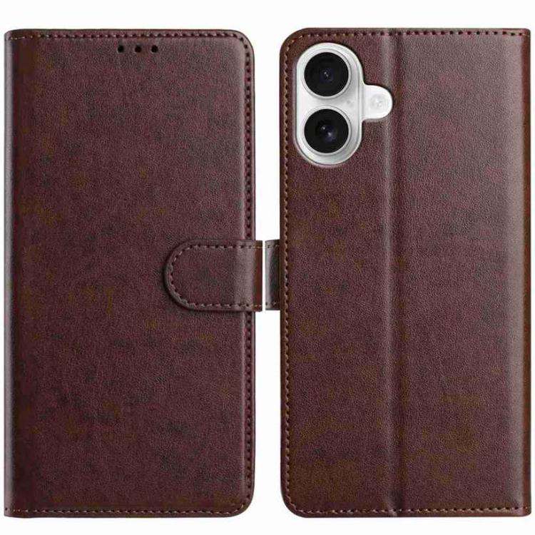 Lambskin 8-card Slot Leather Phone Case, For iPhone 18 Pro / 17 Pro, For iPhone 18 Pro Max / 17 P...