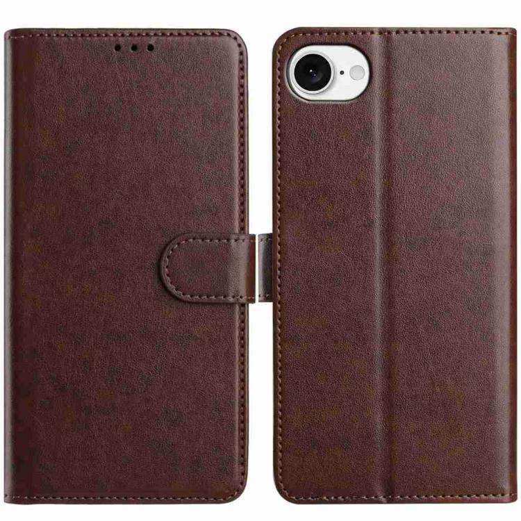 Lambskin 8-card Slot Leather Phone Case, For iPhone 18 Pro / 17 Pro, For iPhone 18 Pro Max / 17 P...