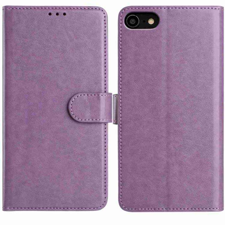 Lambskin 8-card Slot Leather Phone Case, For iPhone 14 Pro Max, For iPhone SE 2022 / SE 2020 / 8,...