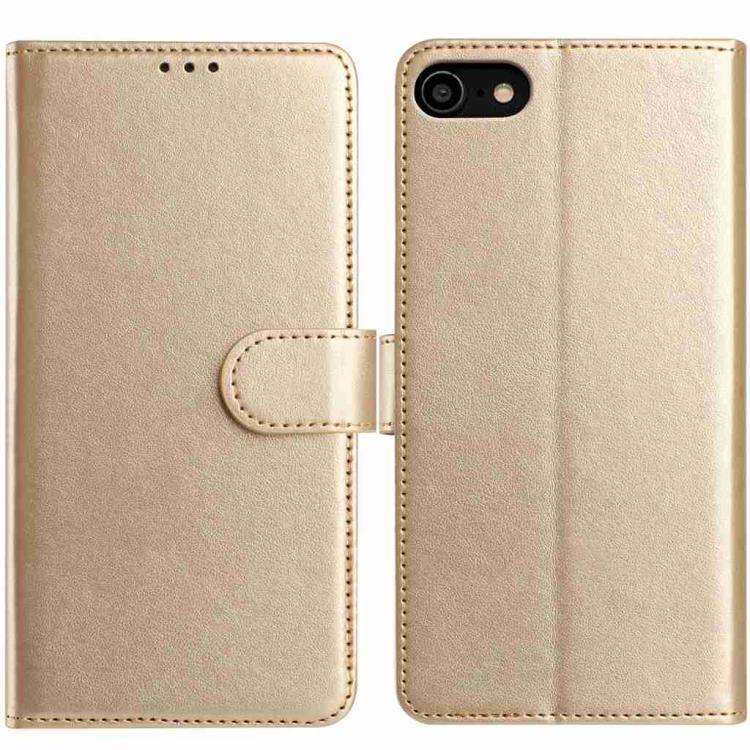 Lambskin 8-card Slot Leather Phone Case, For iPhone 14 Pro Max, For iPhone SE 2022 / SE 2020 / 8,...