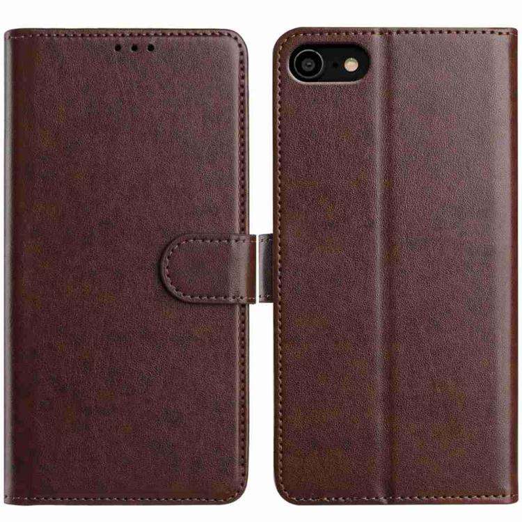 Lambskin 8-card Slot Leather Phone Case, For iPhone 14 Pro Max, For iPhone SE 2022 / SE 2020 / 8,...
