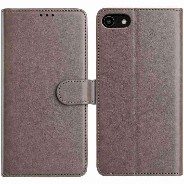 Lambskin 8-card Slot Leather Phone Case, For iPhone 14 Pro Max, For iPhone SE 2022 / SE 2020 / 8,...