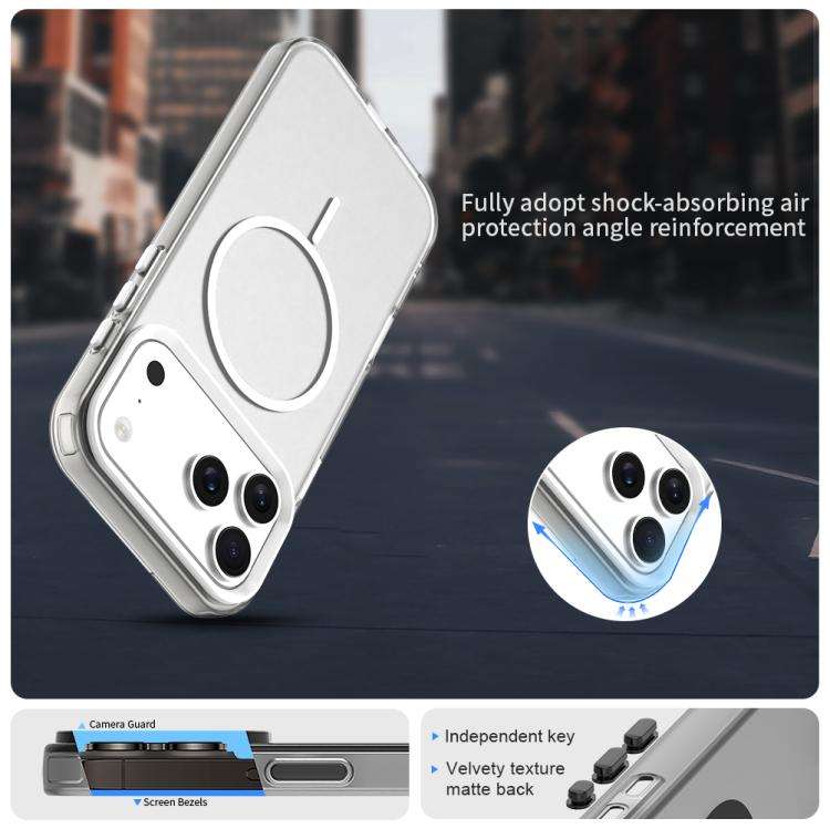 Candy Fine Circle Magsafe PC Hybrid TPU Phone Case, For iPhone 17 Pro Max, For iPhone 17 Pro Max ...