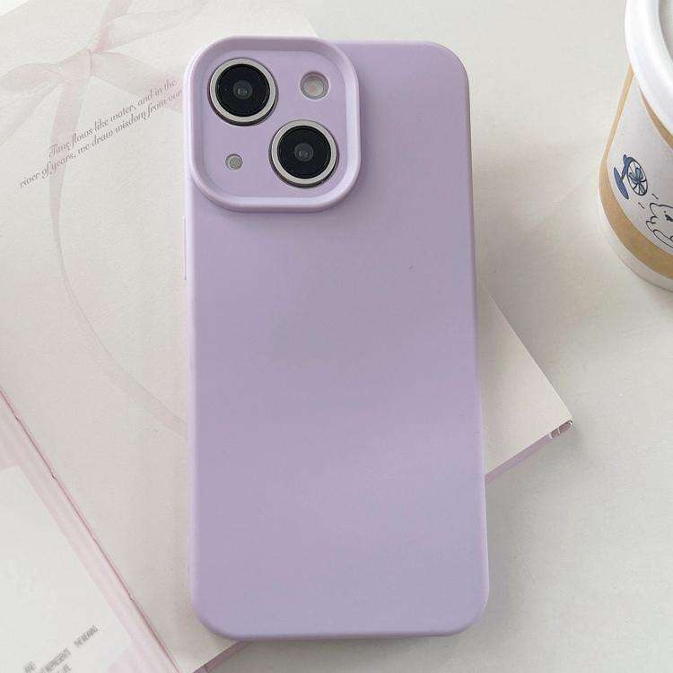 Precision Hole Camera Frame Solid Color Phone Case, For iPhone 15 Pro, For iPhone 15 Plus, For iP...