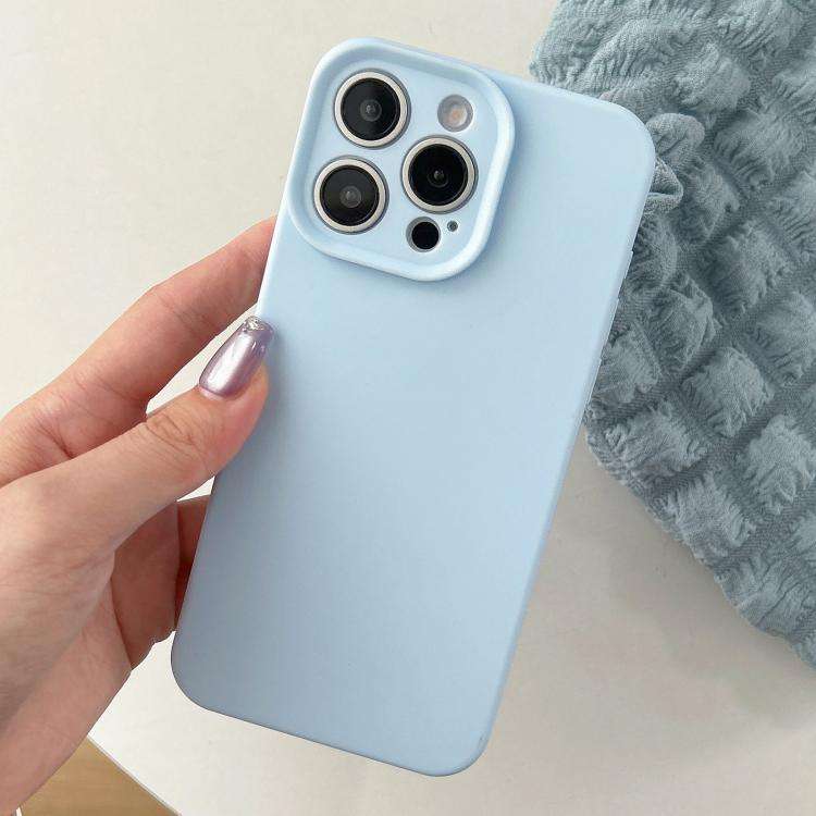 Precision Hole Camera Frame Solid Color Phone Case, For iPhone 15 Pro, For iPhone 15 Plus, For iP...