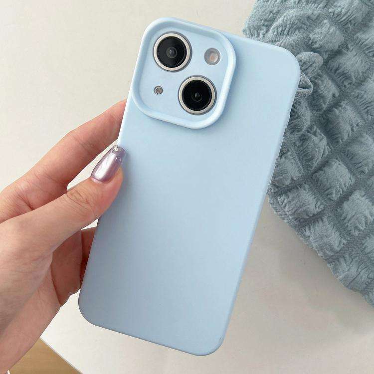 Precision Hole Camera Frame Solid Color Phone Case, For iPhone 15 Pro, For iPhone 15 Plus, For iP...