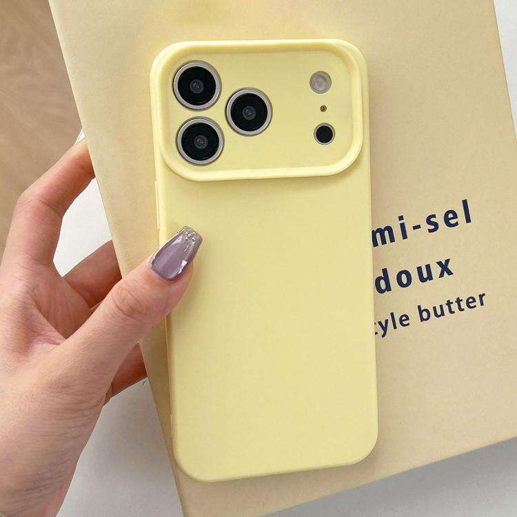 Precision Hole Camera Frame Solid Color Phone Case, For iPhone 17 Pro Max, For iPhone 17 Pro, For...