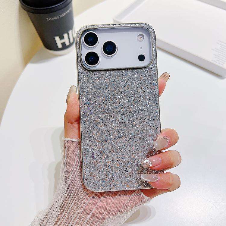 Glitter Powder Shockproof TPU Phone Case, For iPhone 18 Pro, For iPhone 18 Pro Max, For iPhone 17...