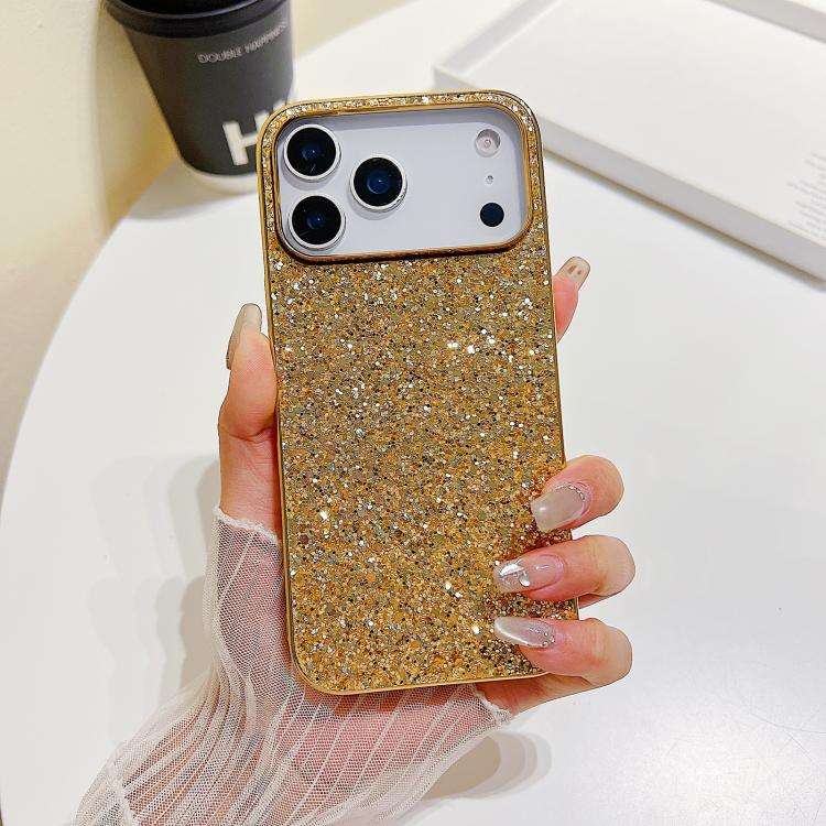 Glitter Powder Shockproof TPU Phone Case, For iPhone 18 Pro, For iPhone 18 Pro Max, For iPhone 17...