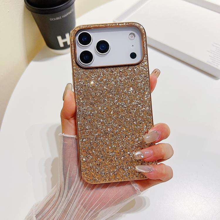 Glitter Powder Shockproof TPU Phone Case, For iPhone 18 Pro, For iPhone 18 Pro Max, For iPhone 17...
