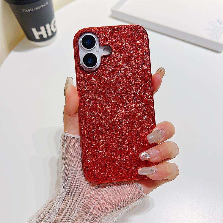 Glitter Powder Shockproof TPU Phone Case, For iPhone 18 Pro, For iPhone 18 Pro Max, For iPhone 17...