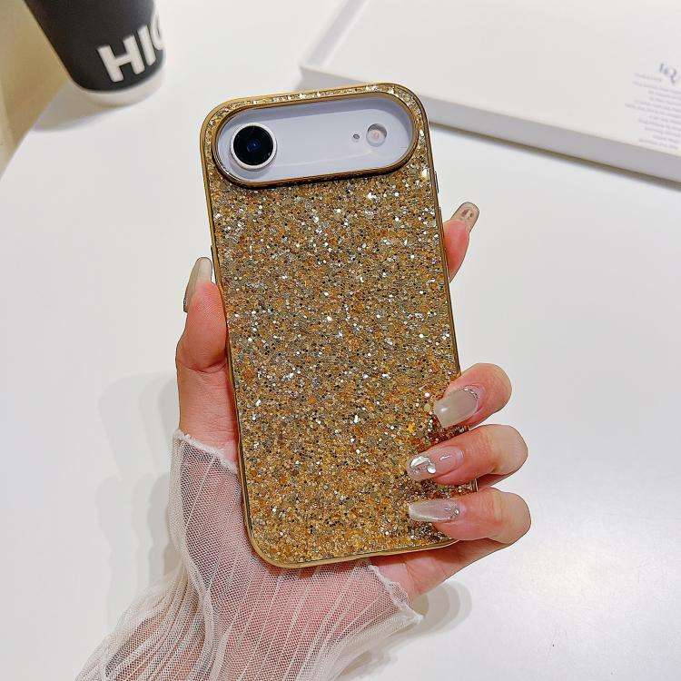 Glitter Powder Shockproof TPU Phone Case, For iPhone 18 Pro, For iPhone 18 Pro Max, For iPhone 17...