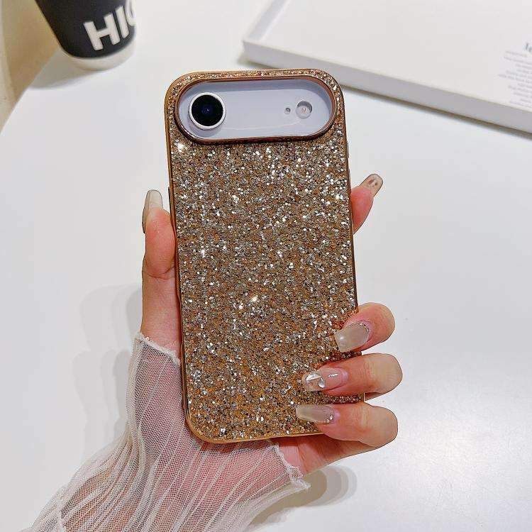 Glitter Powder Shockproof TPU Phone Case, For iPhone 18 Pro, For iPhone 18 Pro Max, For iPhone 17...
