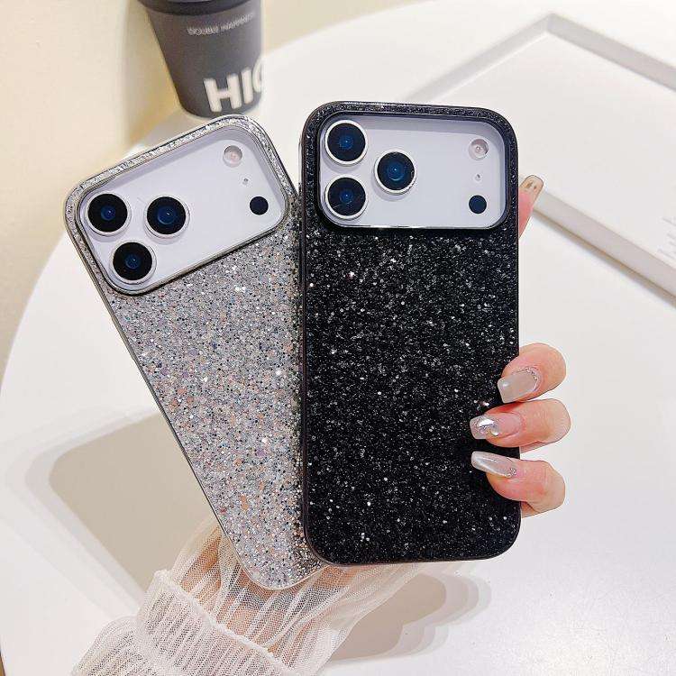 Glitter Powder Shockproof TPU Phone Case, For iPhone 18 Pro, For iPhone 18 Pro Max, For iPhone 17...