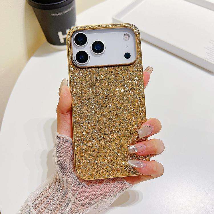 Glitter Powder Shockproof TPU Phone Case, For iPhone 18 Pro, For iPhone 18 Pro Max, For iPhone 17...