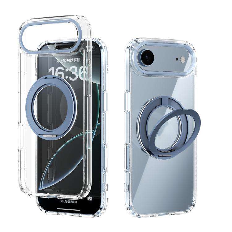 ABEEL MagSafe Q-LUCK Pivot Bracket Transparent Phone Case, For iPhone 18 Pro / 17 Pro, For iPhone...