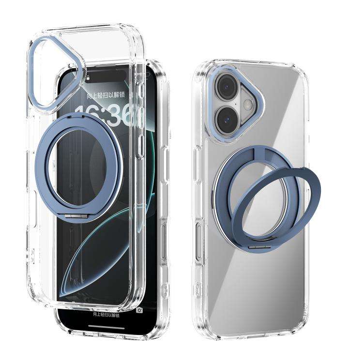 ABEEL MagSafe Q-LUCK Pivot Bracket Transparent Phone Case, For iPhone 18 Pro / 17 Pro, For iPhone...