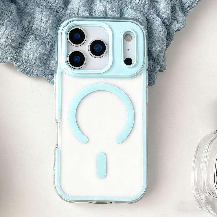 Large Hole Camera Macaron Transparency MagSafe Phone Case, For iPhone 17 Pro Max, For iPhone 17 P...